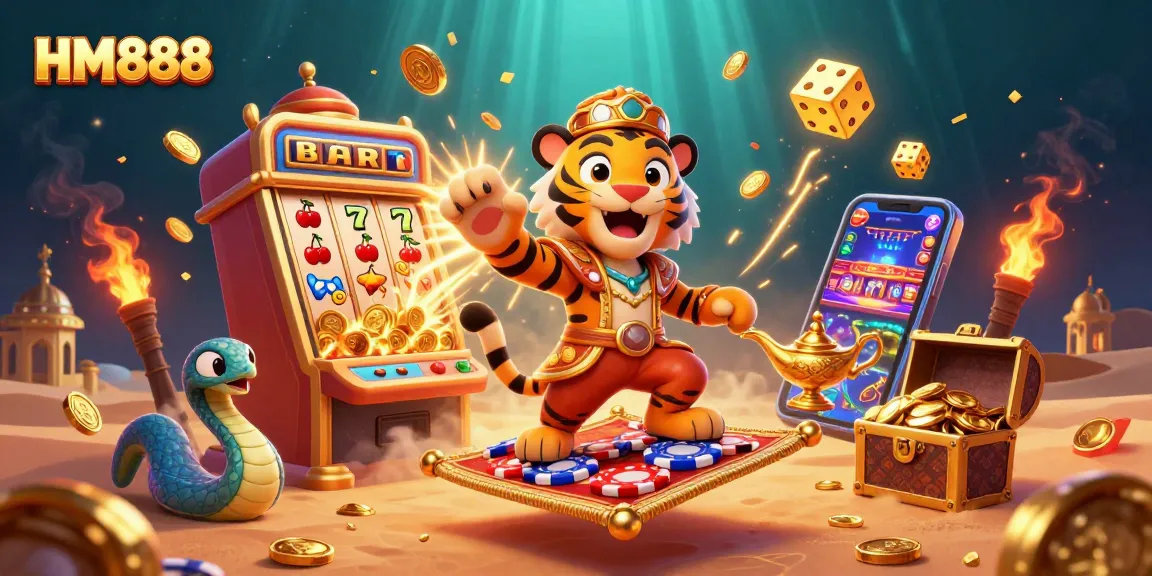 Play exciting games at HM888 with a tiger sultan and jackpot wonders in this vibrant arena.