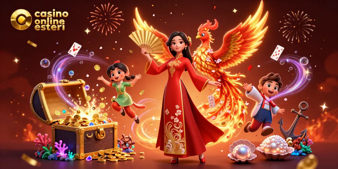 Gioca a giochi entusiasmanti nei casino online esteri con personaggi vivaci in mezzo a un'esplosione di tesori.