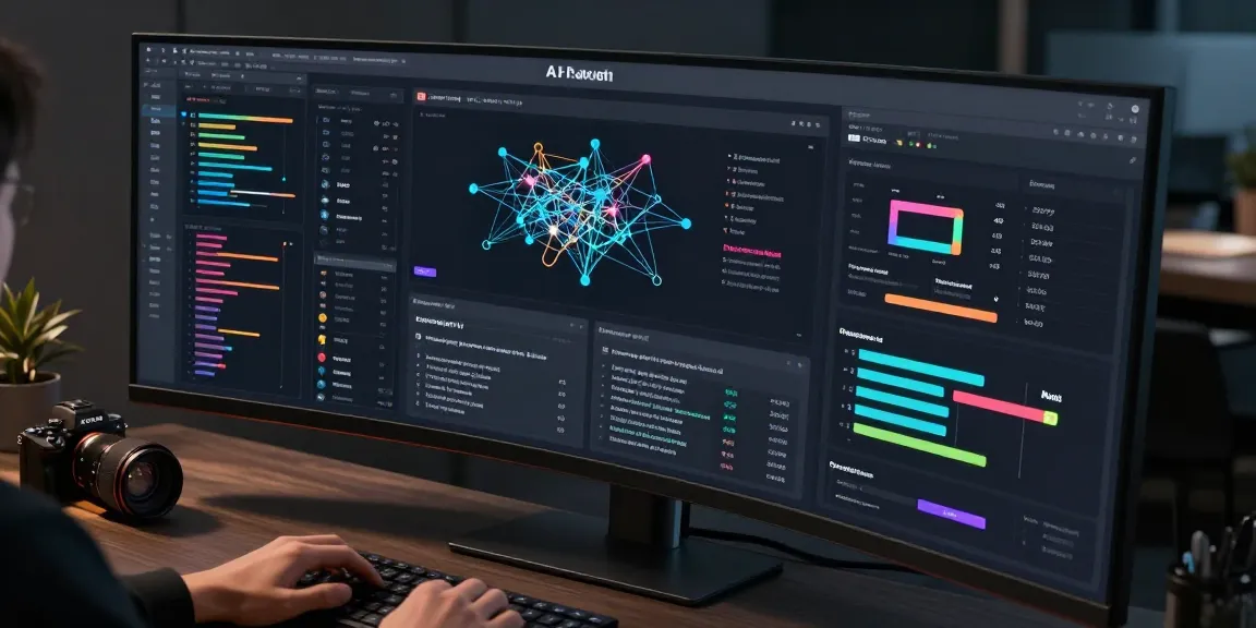 Image depicting AI SaaS dashboard with data visualizations related to hannah becker nude and automation tools.