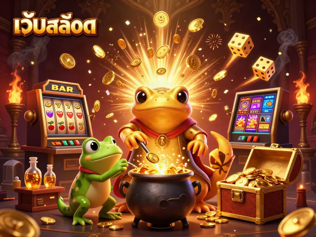 เล่นเกมสล็อตเว็ปสล็อต พร้อมโบนัสและรางวัลมากมายในภาพวาด 3 มิติ