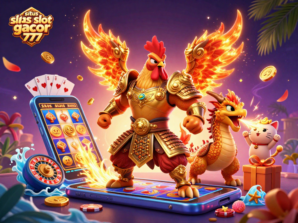 Experience thrilling gameplay at situs slot gacor 777 with vibrant characters and interactive slot action.
