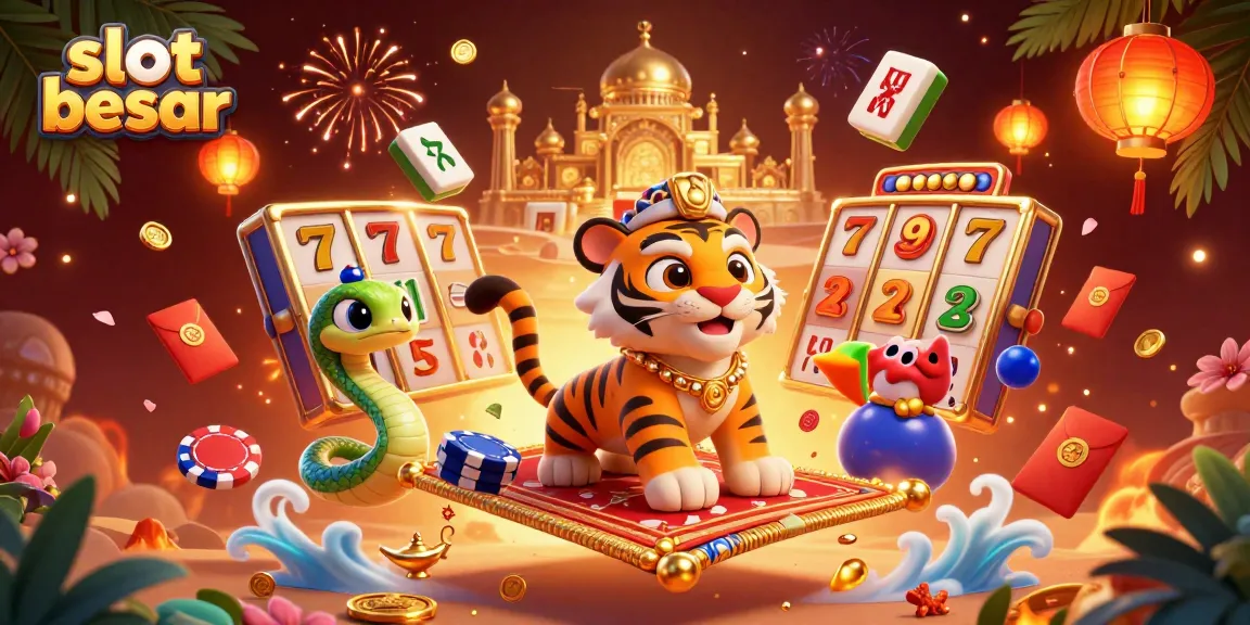 Experience thrilling slot besar action with vibrant characters and dynamic gaming elements.