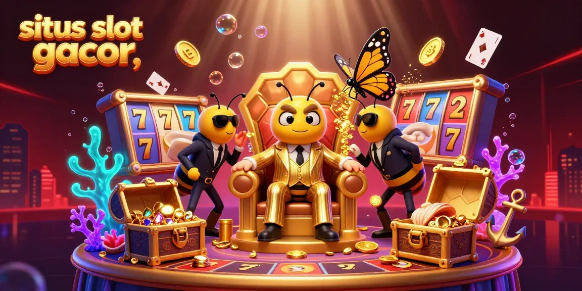 Menangkan jackpot besar di situs slot gacor dengan simbol keberuntungan dan suasana perjudian yang seru.
