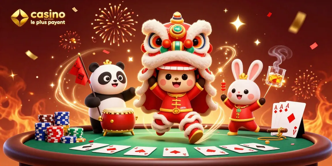 Engagez-vous avec des visuels vibrants des casinos en ligne les plus payants présentant une scène de célébration dynamique.