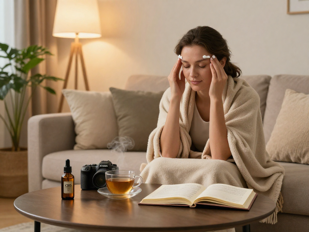 Explore premium online dispensary delivery with CBD oil, hemp balm, and herbal tea for a relaxing evening wellness routine.