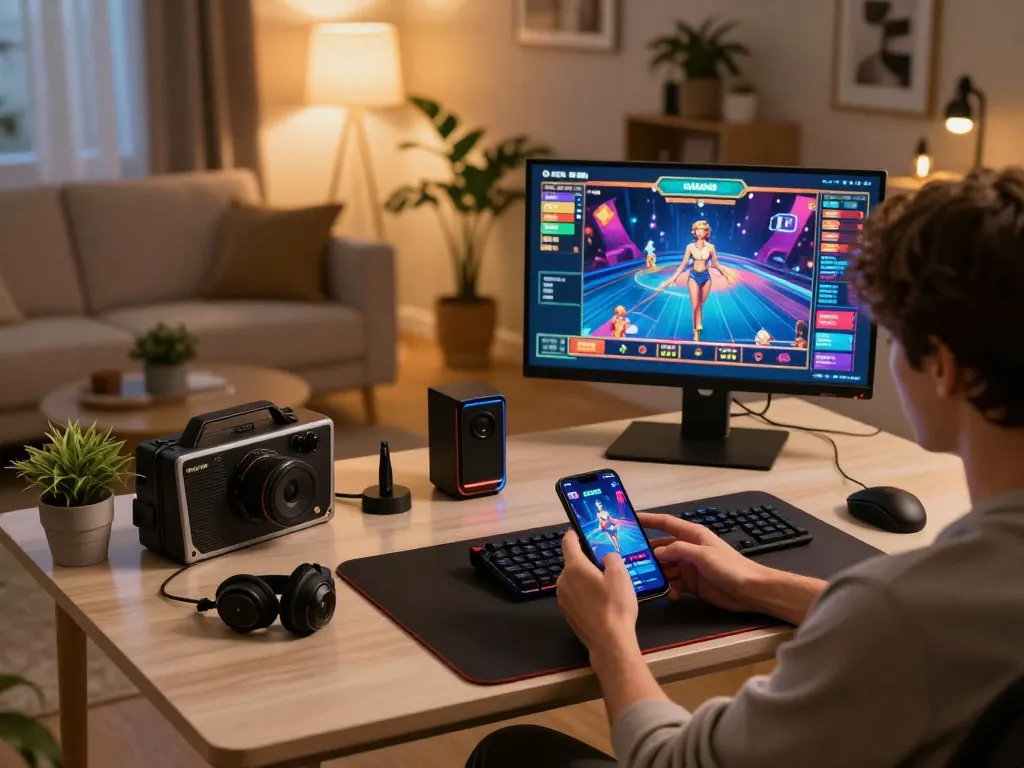 Engaged player exploring GG88 VIP mobile app for strategic online betting.