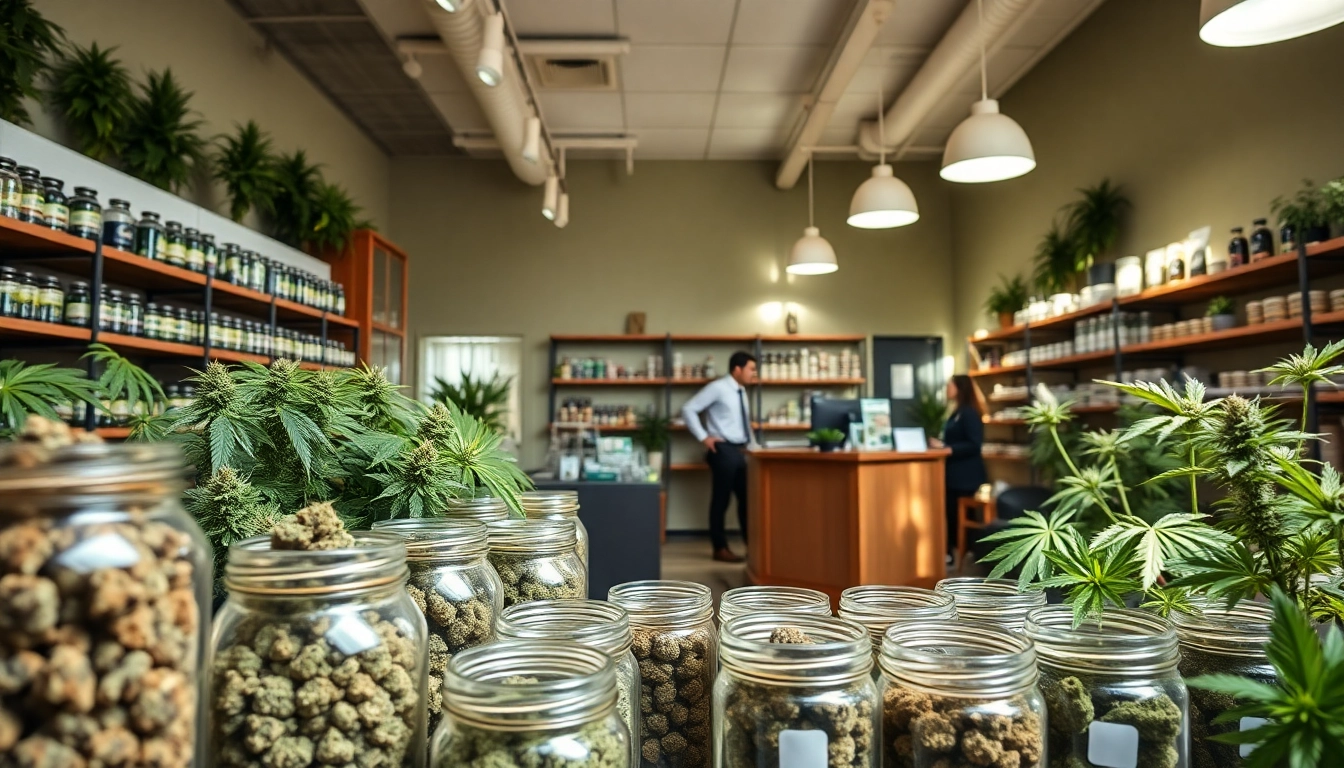 Find out where to buy weed legally in a welcoming cannabis dispensary.