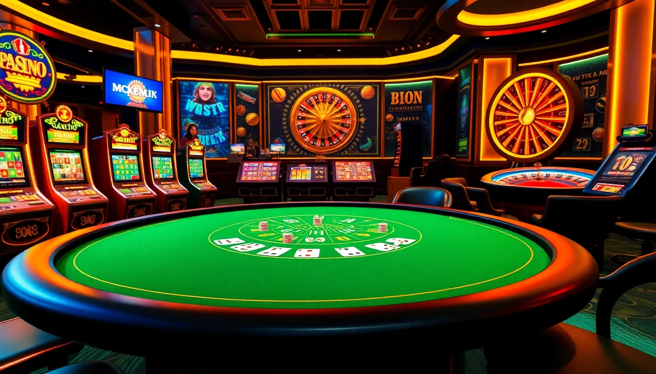 Experience thrilling gameplay with mb66 at a vibrant online casino.