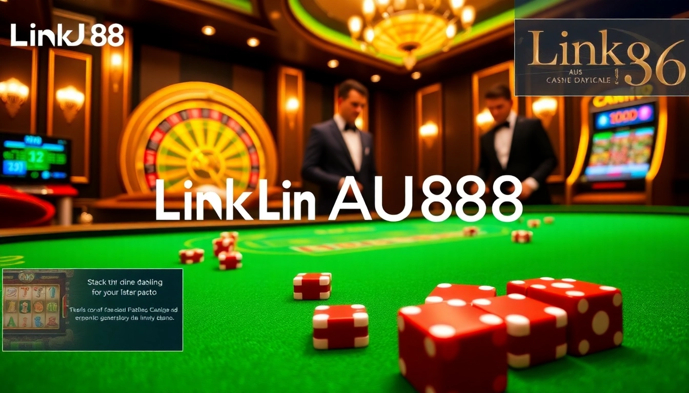 Experience thrill and excitement at Link AU88's luxurious gaming tables with stunning dealers and vibrant visuals.