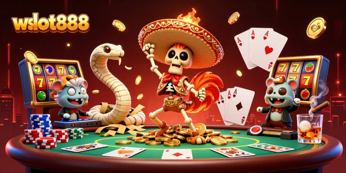 Menggali kesenangan wslot888 dengan skeleton dan teman-teman dalam festival slot menakjubkan.