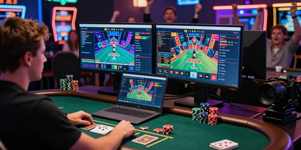 Engaging gambling session showcasing 瞭解內容 in online casino environment with vibrant graphics and live dealer.